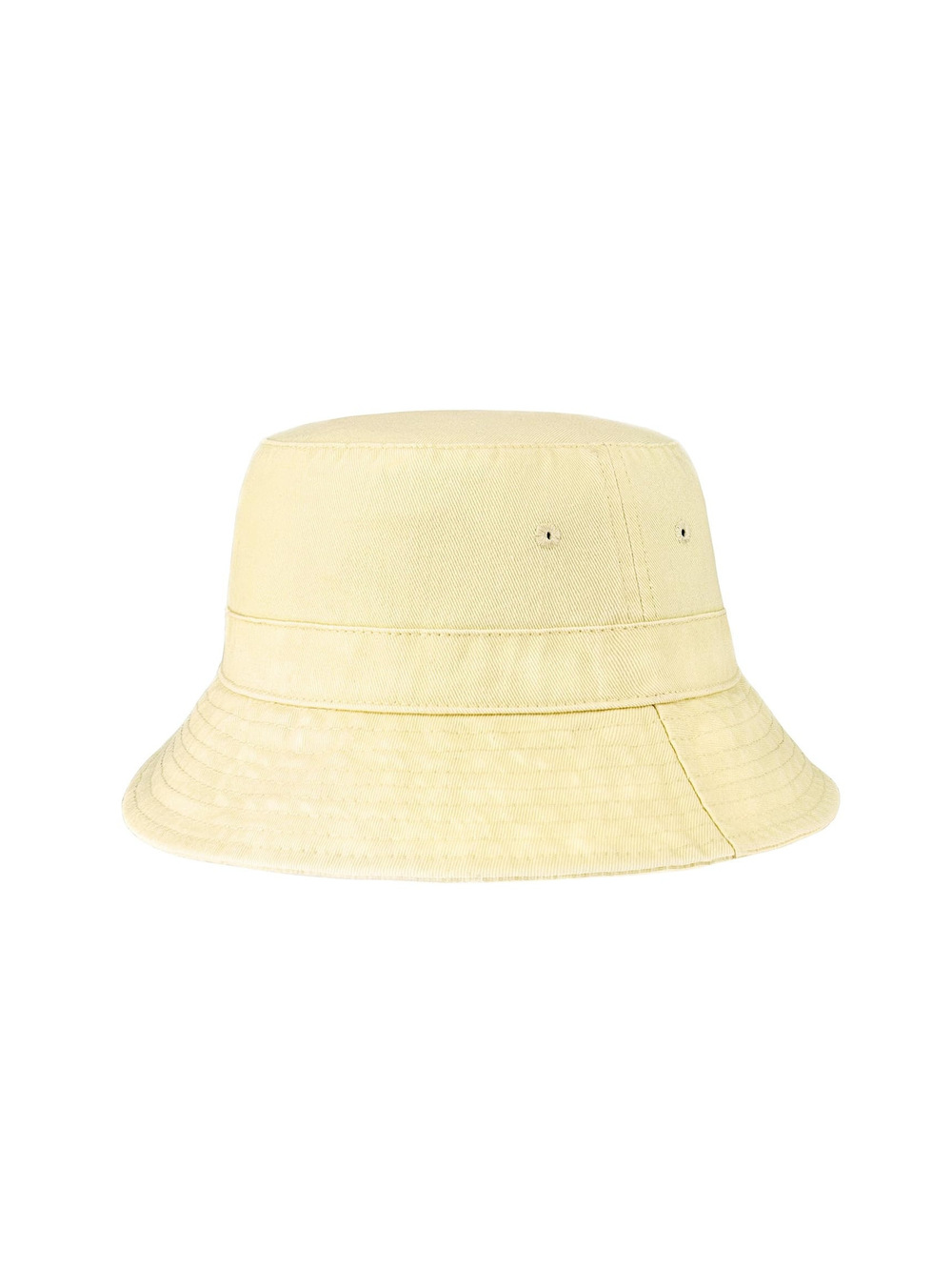 Hot Summer Bucket Hat Trendy Cotton Sun Cap for Beach | White Vanilla | Size OS